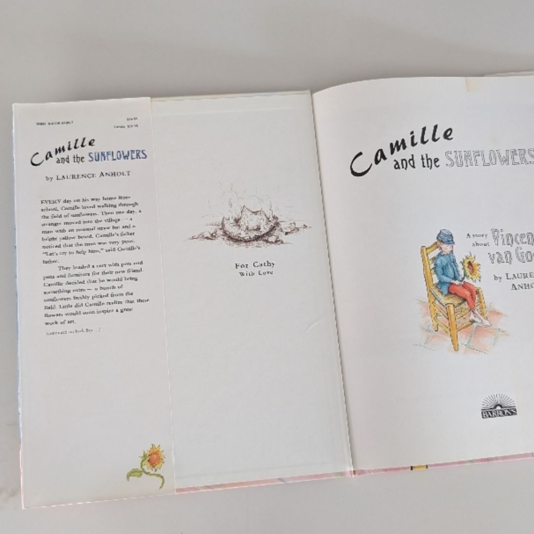 Camille and the Sunflowers by Laurence Anholt