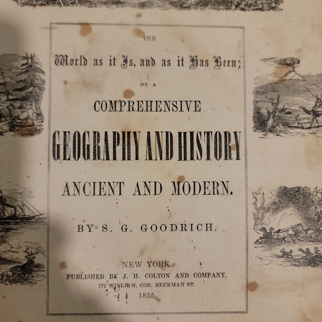 World as it Is, and as it Has Been; OR A COMPREHENSIVE

GEOGRAPHY AND HISTORY

ANCIENT AND MODERN.