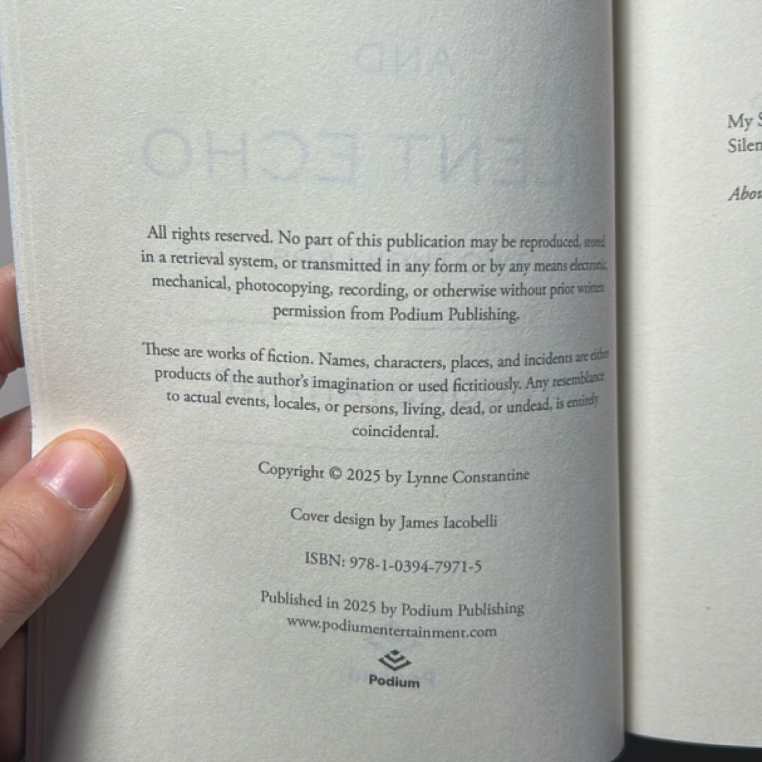 My Sister's Daughter and Silent Echo