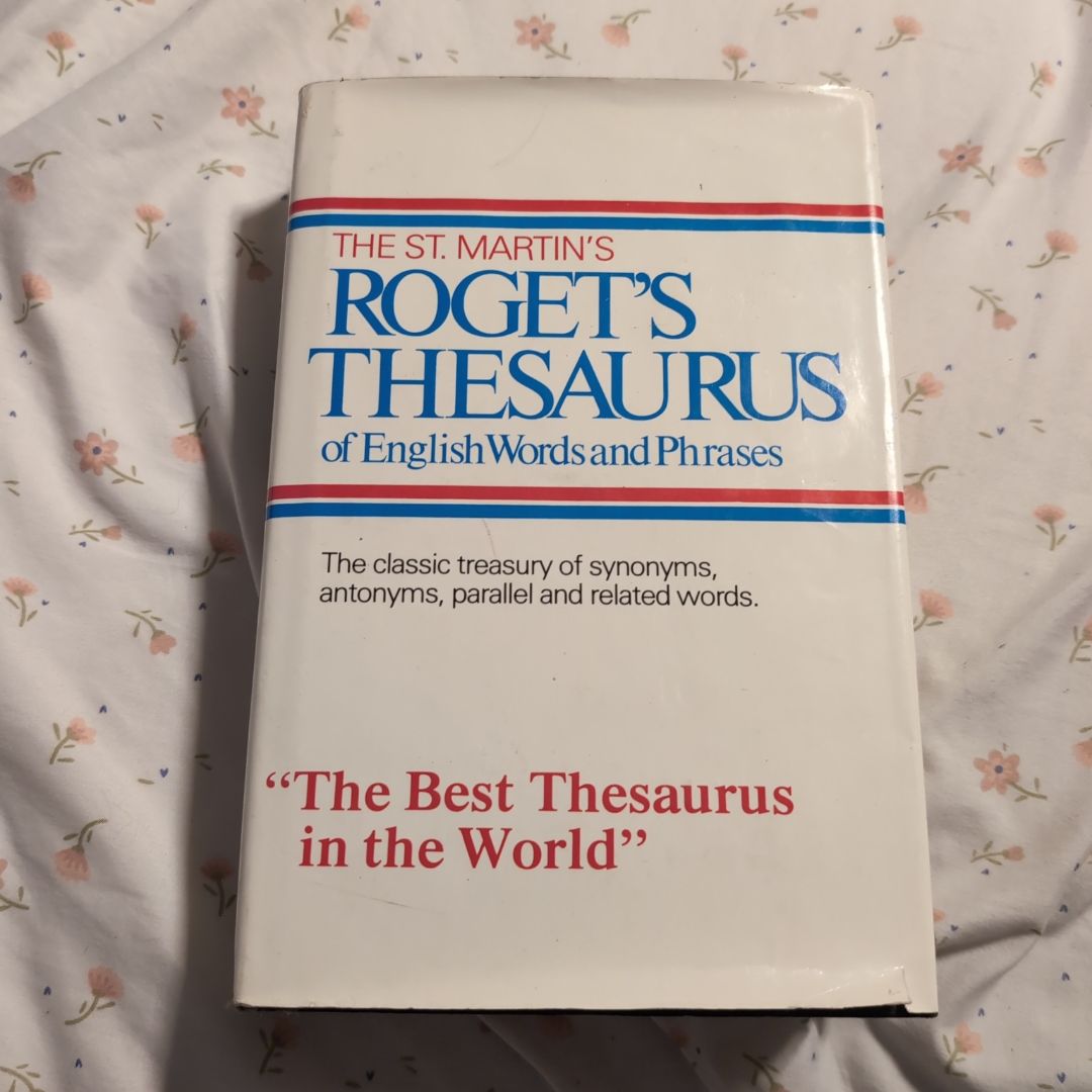Roget's Thesaurus of English Words and Phrases