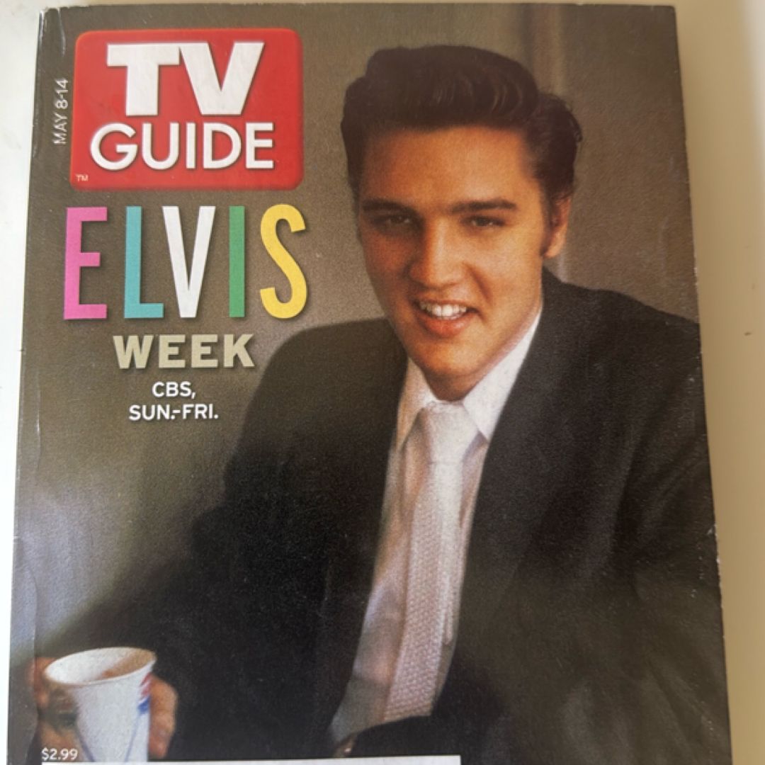 MAGAZINE TV Guide 2005 May 8-14 Elvis