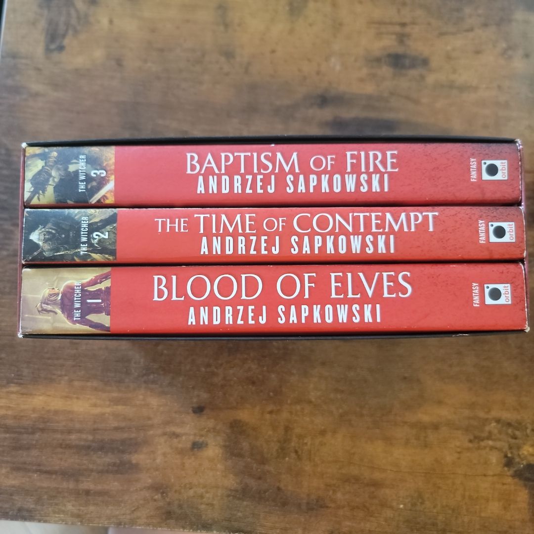 The Witcher Boxed Set: Blood of Elves, the Time of Contempt, Baptism of Fire