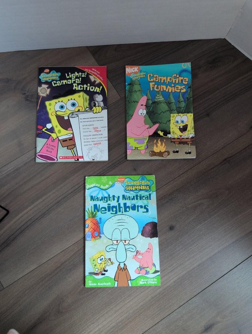 Spongebob Squarepants 3 Book Bundle