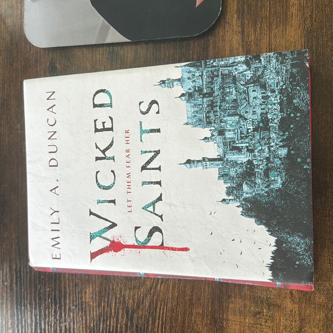 SIGNED Wicked Saints HC