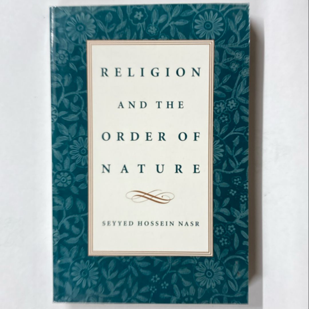Religion and the Order of Nature