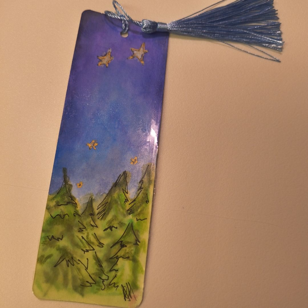 Night and Treetop bookmark 