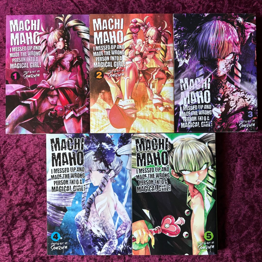 Machimaho: I Messed up and Made the Wrong Person into a Magical Girl! Vol. 1-5