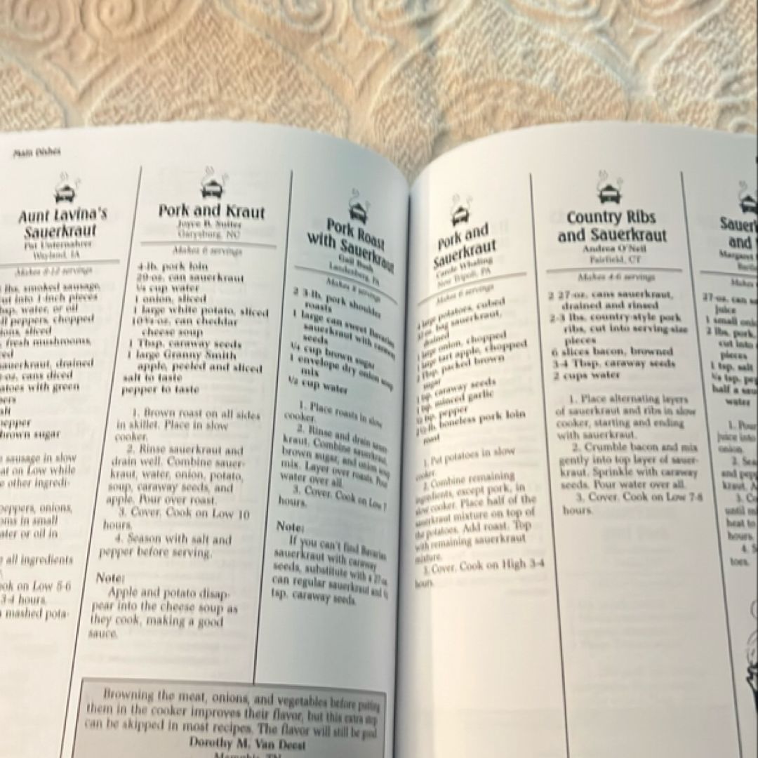 Fix-It and Forget-It Cookbook