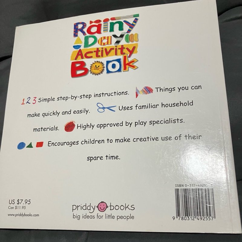 Rainy Day Activity Book