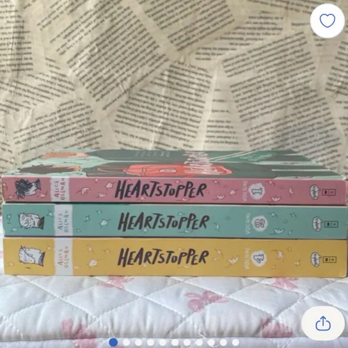 HEARTSTOPPER SERIES VOLUME 1-4 BOOKS SET.