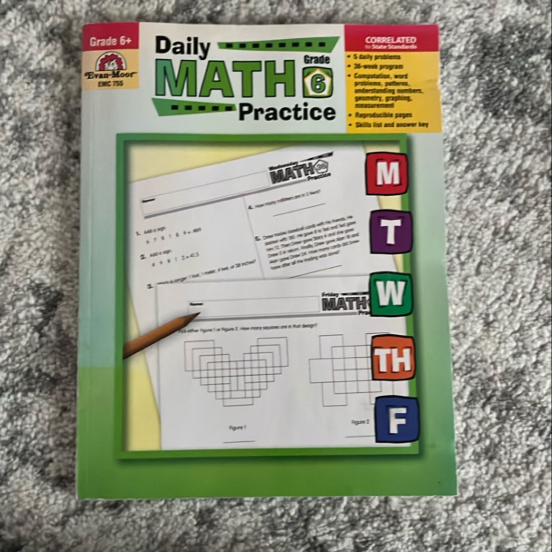 Daily Math Practice, Grade 6