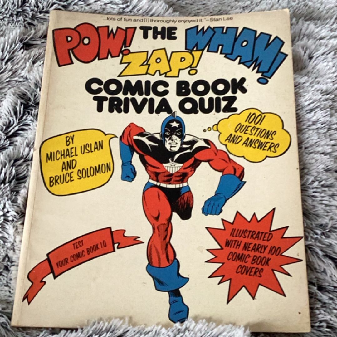 The POW! Zap! Wham! Comic Book Trivia Quiz