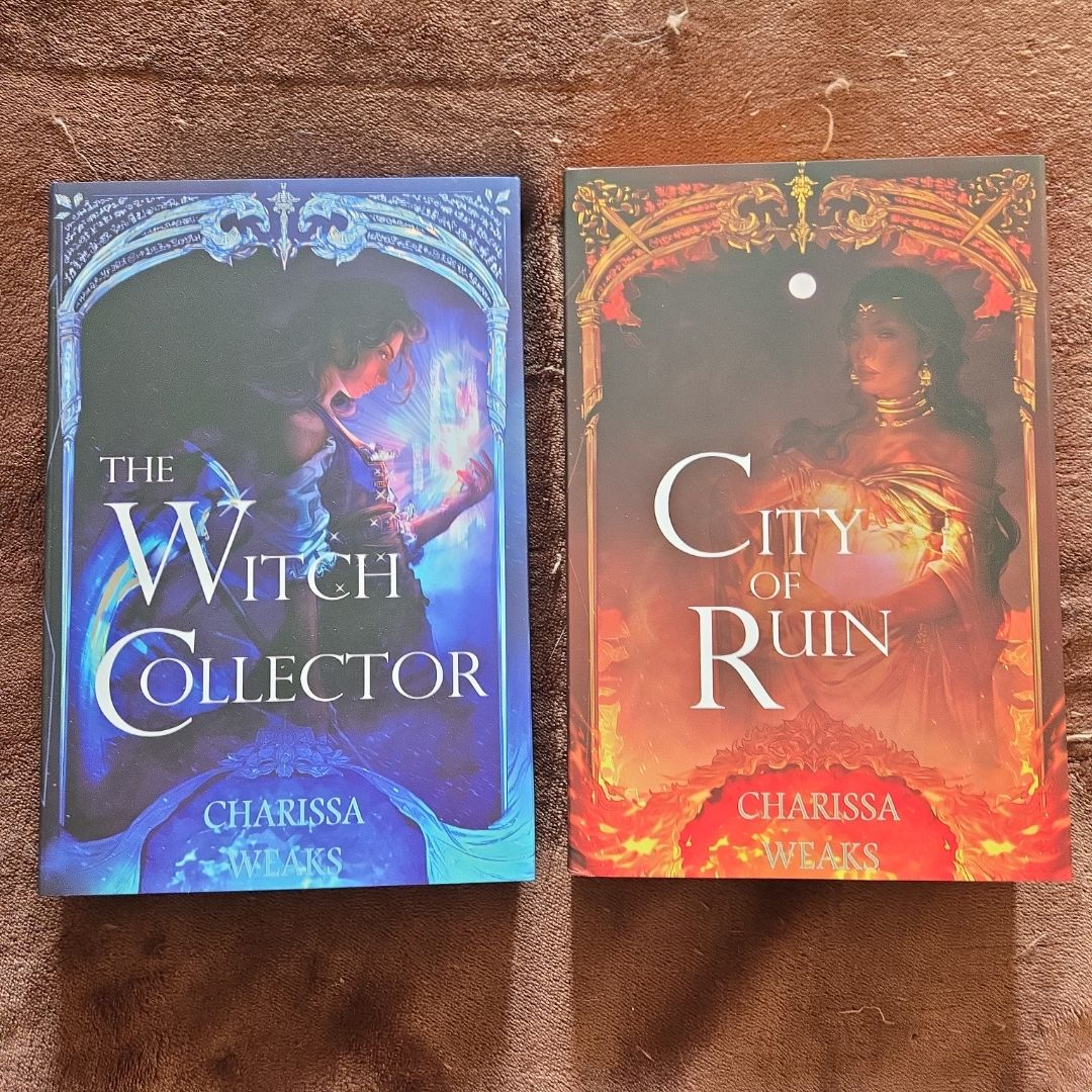 Arcane Society Witch Collector and City of Ruin with Extra Art Prints 