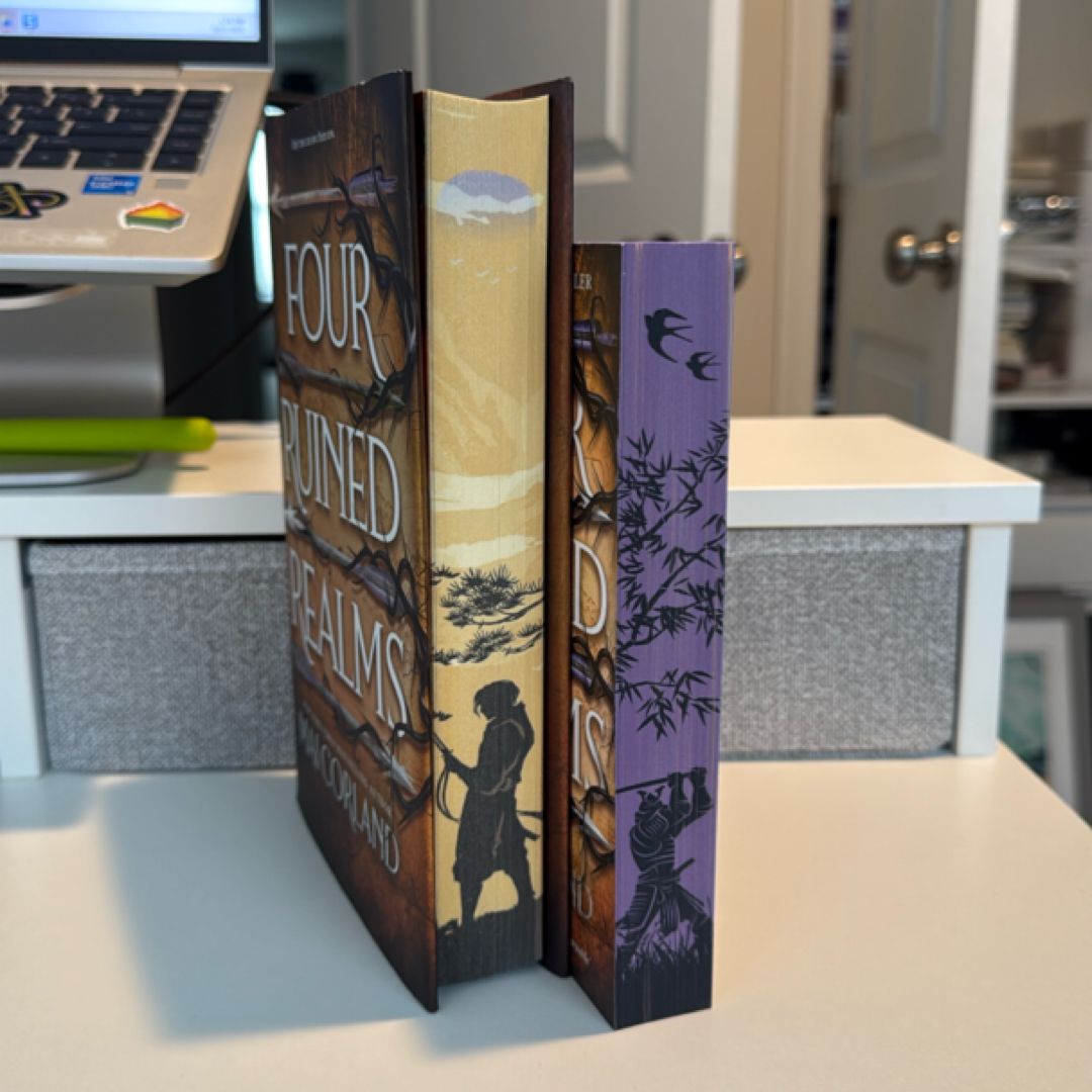 *Sprayed Edges**The Works* SE paperback Four Ruined Realms