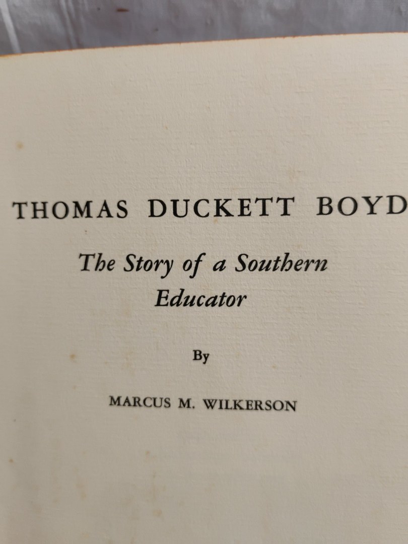 Thomas Duckett Boyd 