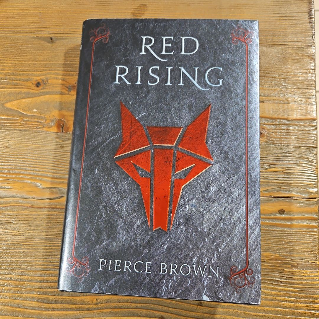 Red Rising Pierce Brown (Iconic Howlers Emblem SIGNED BOOK)