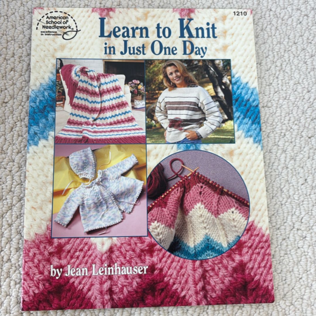 Learn to Knit in Just One Day