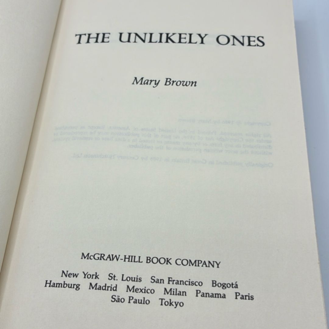 The Unlikely Ones (BCE) (1986)