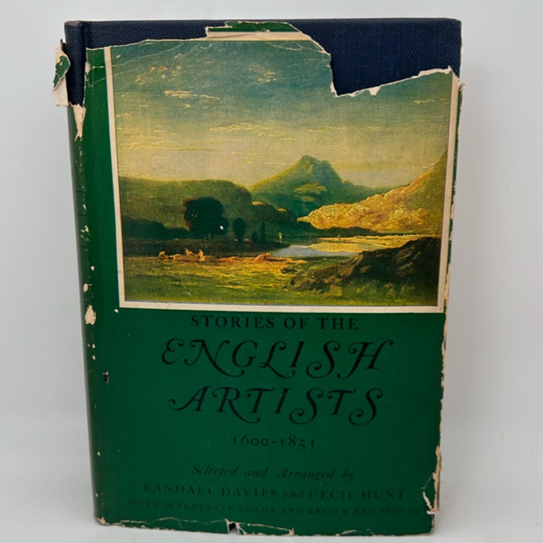 Stories of the English Artists 1600-1851 (1938)