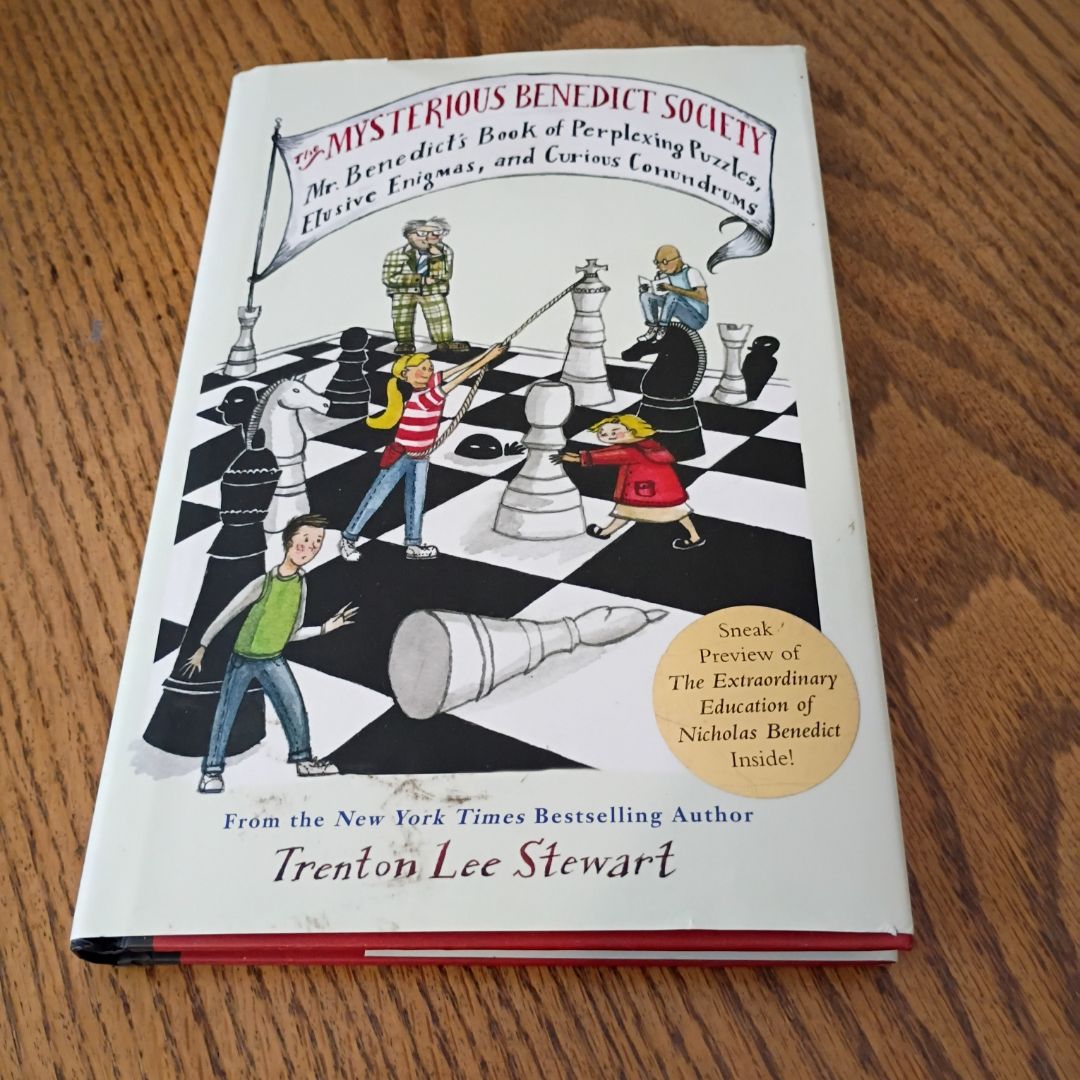 The Mysterious Benedict Society: Mr. Benedict's Book of Perplexing Puzzles, Elusive Enigmas, and Curious