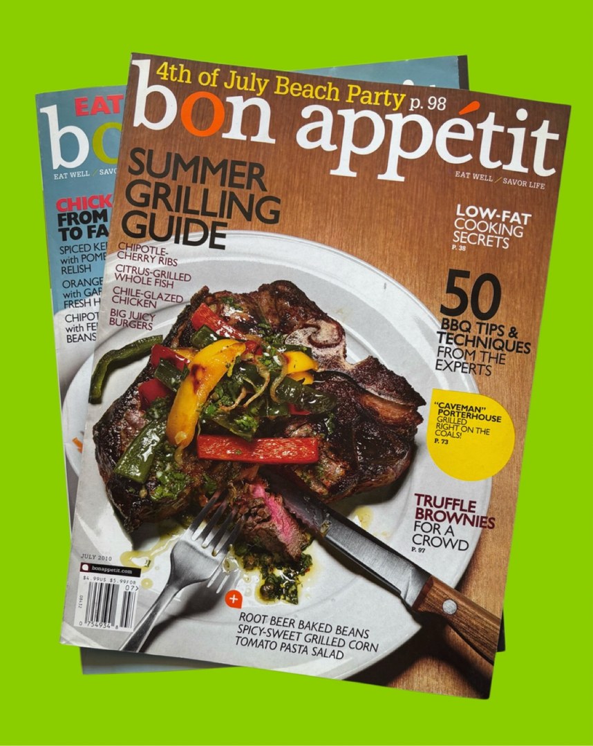 Bon appétit magazine bundle