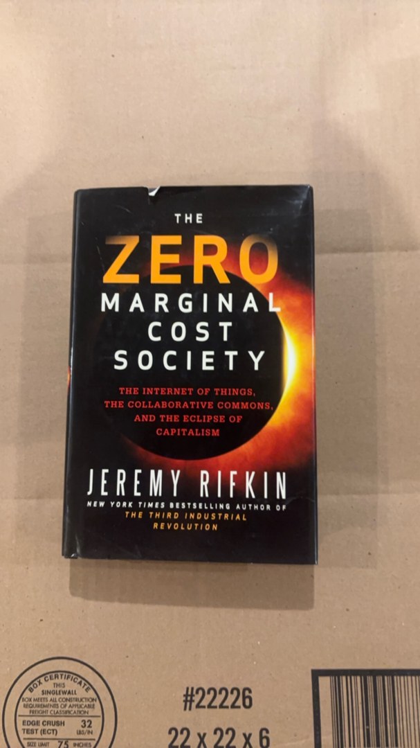 The Zero Marginal Cost Society