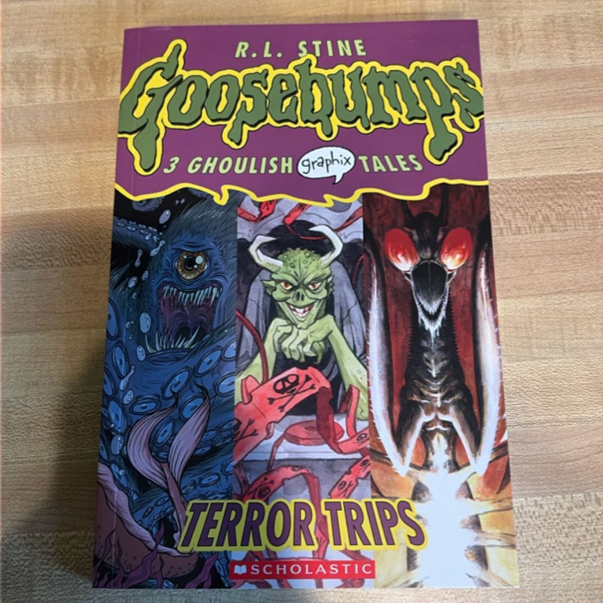 Terror Trips: 3 Ghoulish Graphix Tales: a Graphic Novel (Goosebumps ...