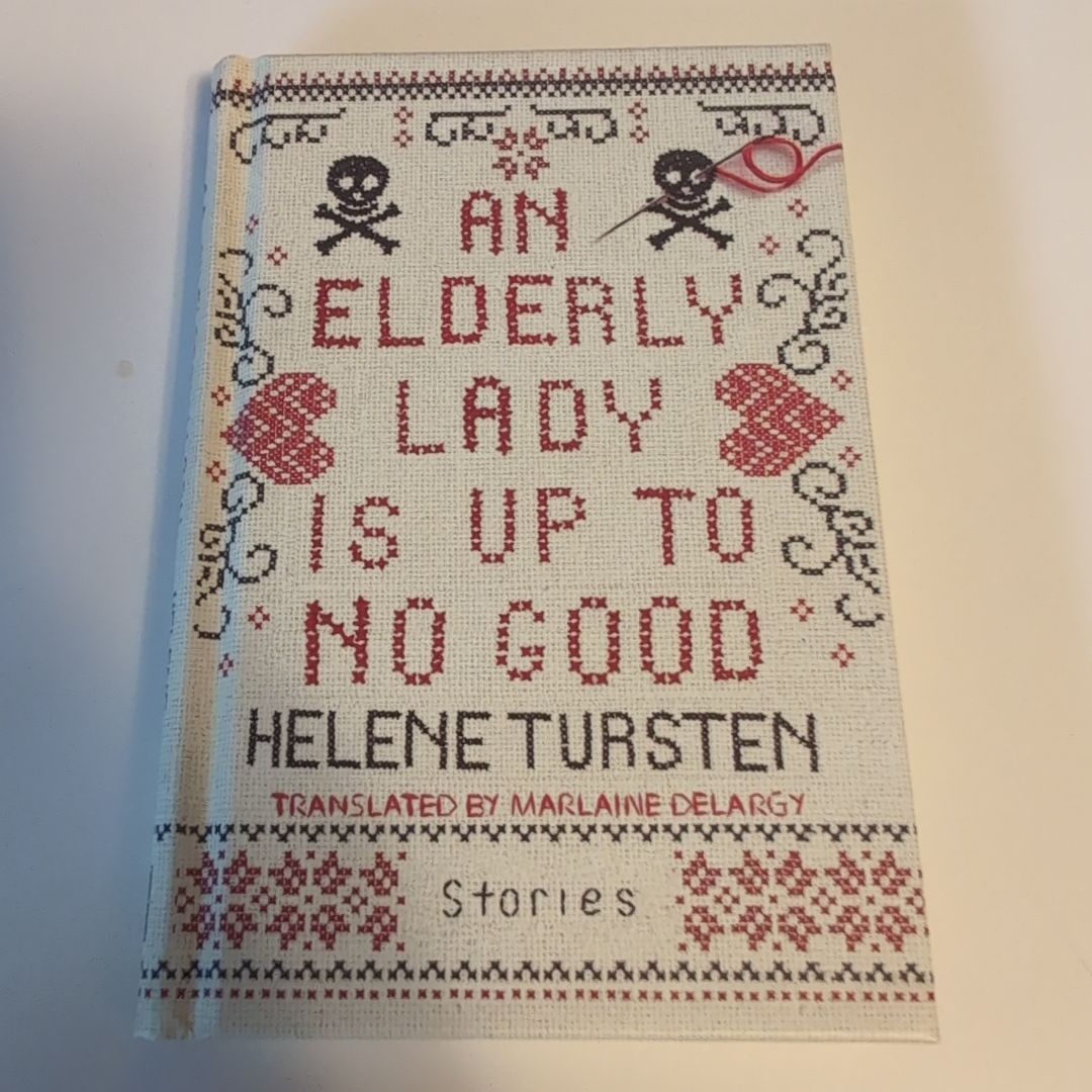 An Elderly Lady Is up to No Good