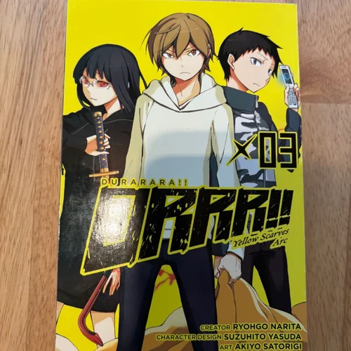 Durarara!! Yellow Scarves Arc, Vol. 3