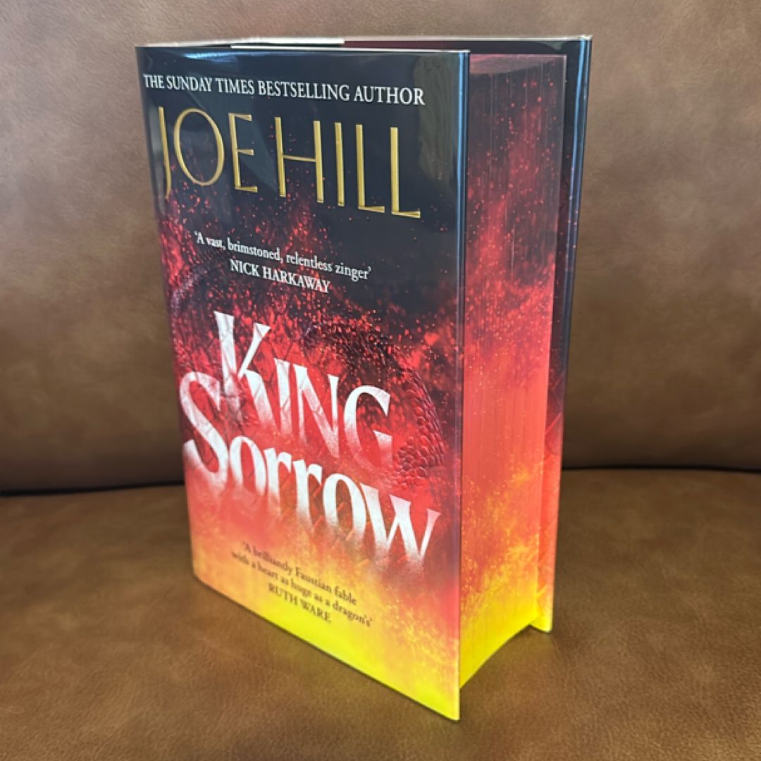 King Sorrow Goldsboro SIGNED & Numbered First Edition Sprayed Edges