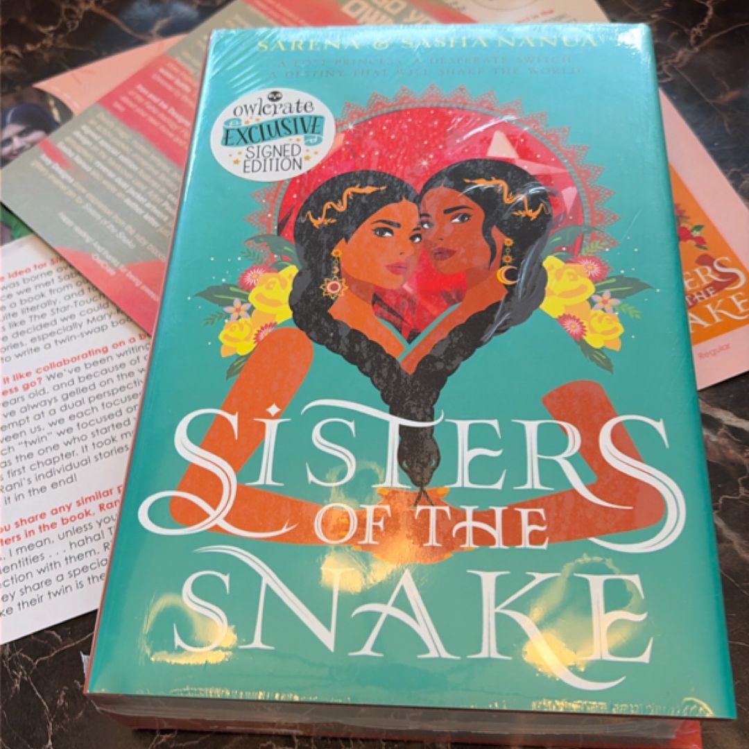 SIGNED Owlcrate SE Sisters of the Snake