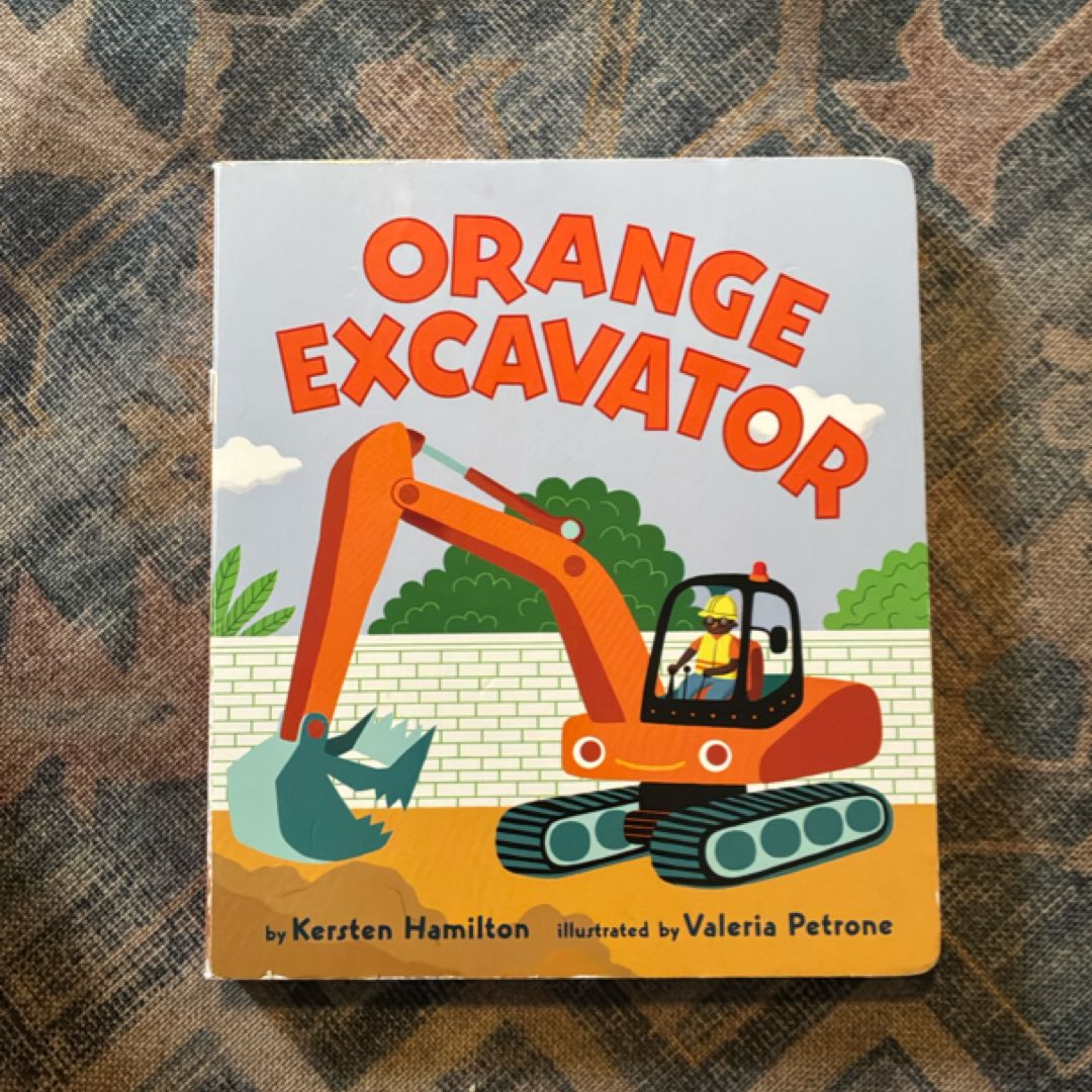 Orange Excavator