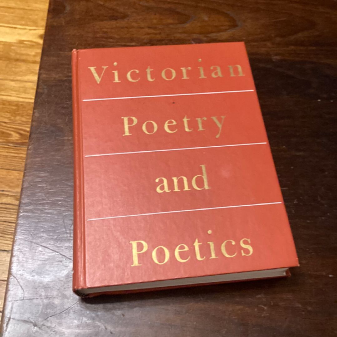 Victorian poetry and poetics