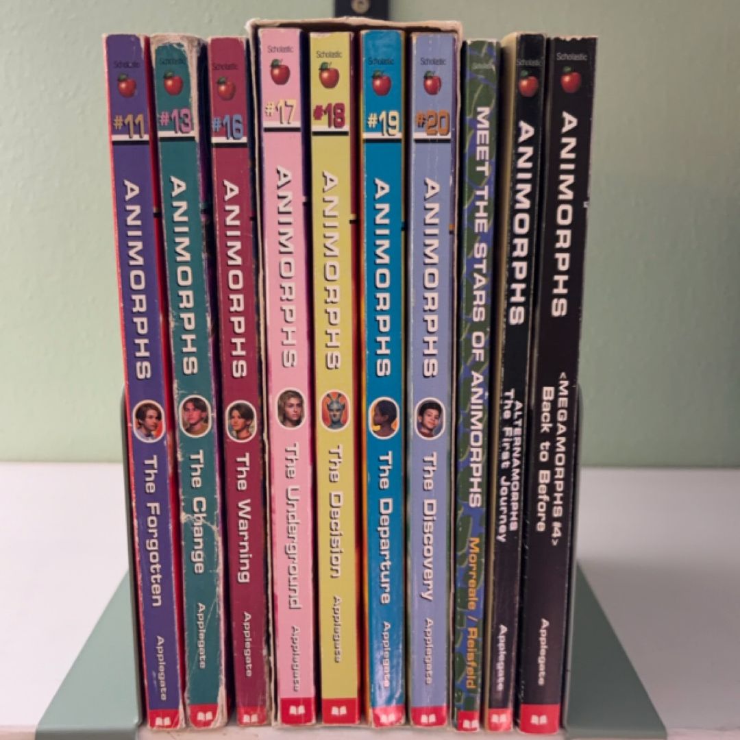 Animorphs 10-Book Early Series Starter Pack (Includes Specials!)