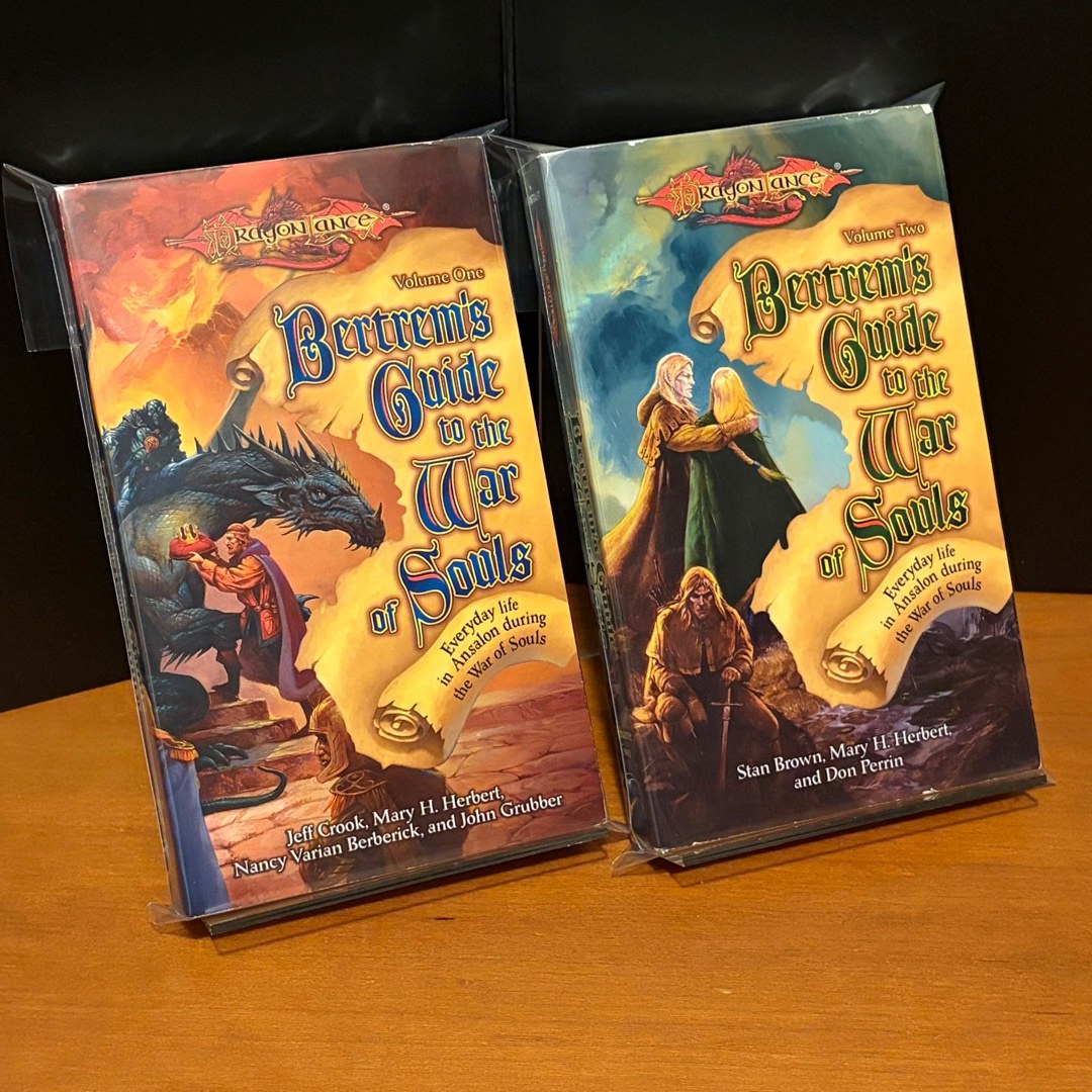 DragonLance: First Edition Bertrem’s Guide to the War of Souls Volume 1 & 2