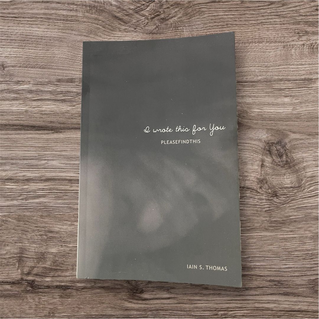 I Wrote This for You