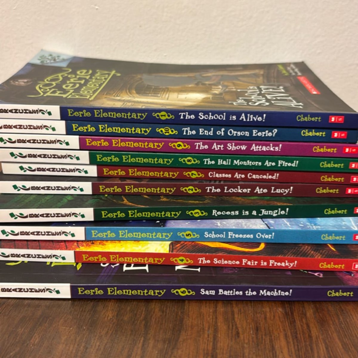Eerie Elementary Book Bundle 10 books by Jack Chabert, Paperback ...