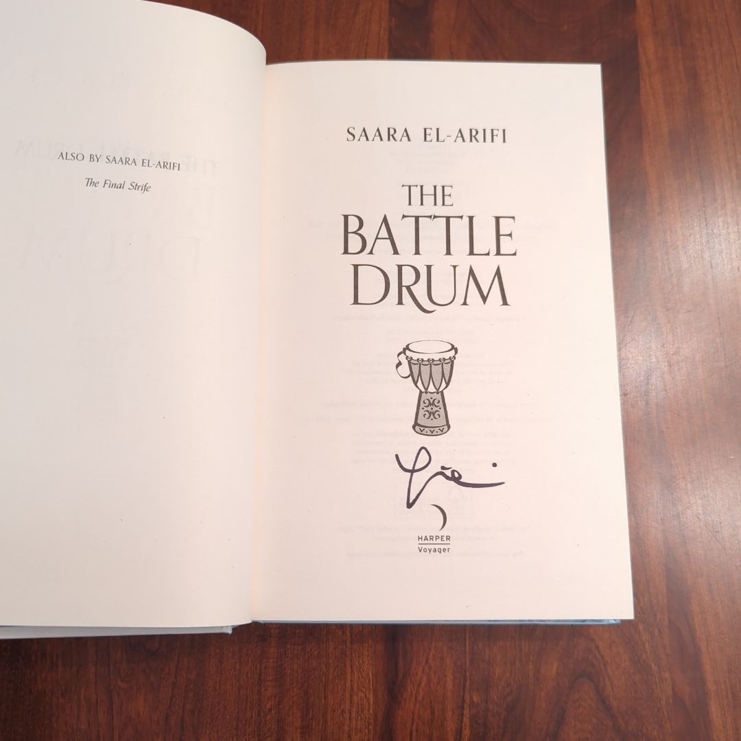 **WATERSTONES SIGNED EXCLUSIVE** The Battle Drum