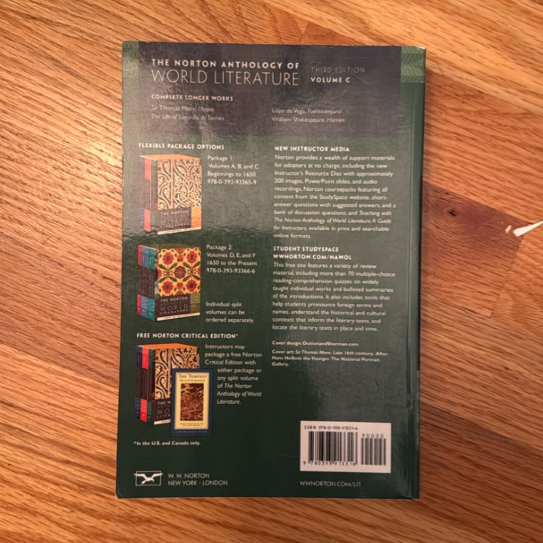 The Norton Anthology of World Literature