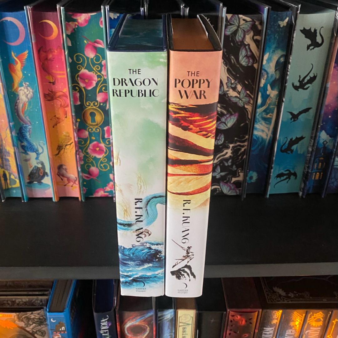 The Poppy War/The Dragon Republic Collector's Eds- R.F. Kuang by R.F ...
