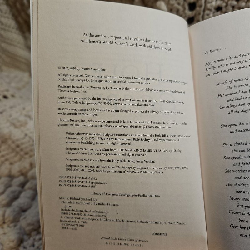 The Hole in Our Gospel