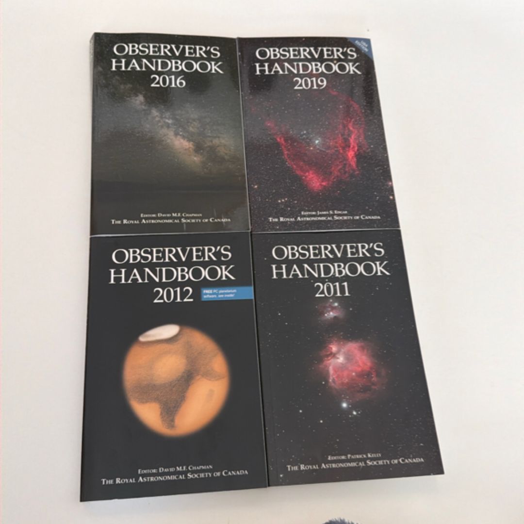 Observer’s Handbook (2011, 2012, 2016, 2019)