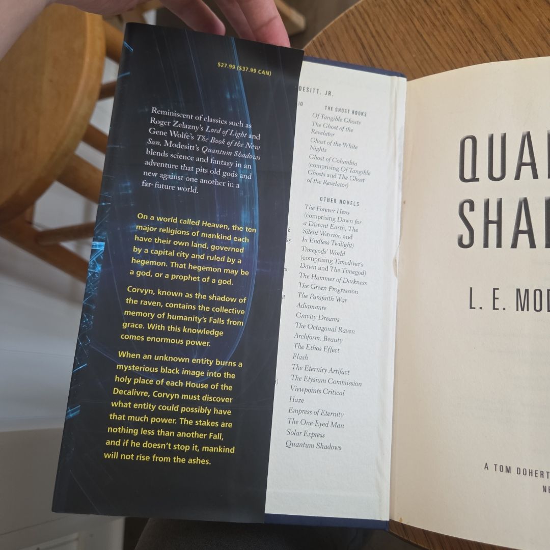 Quantum Shadows by L. E. Modesitt, Hardcover | Pangobooks