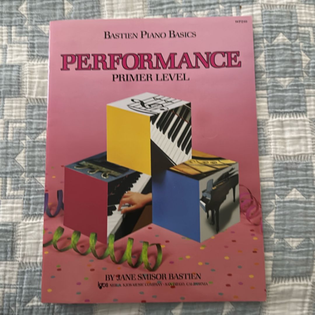 Bastien Piano Basics Performance Primer