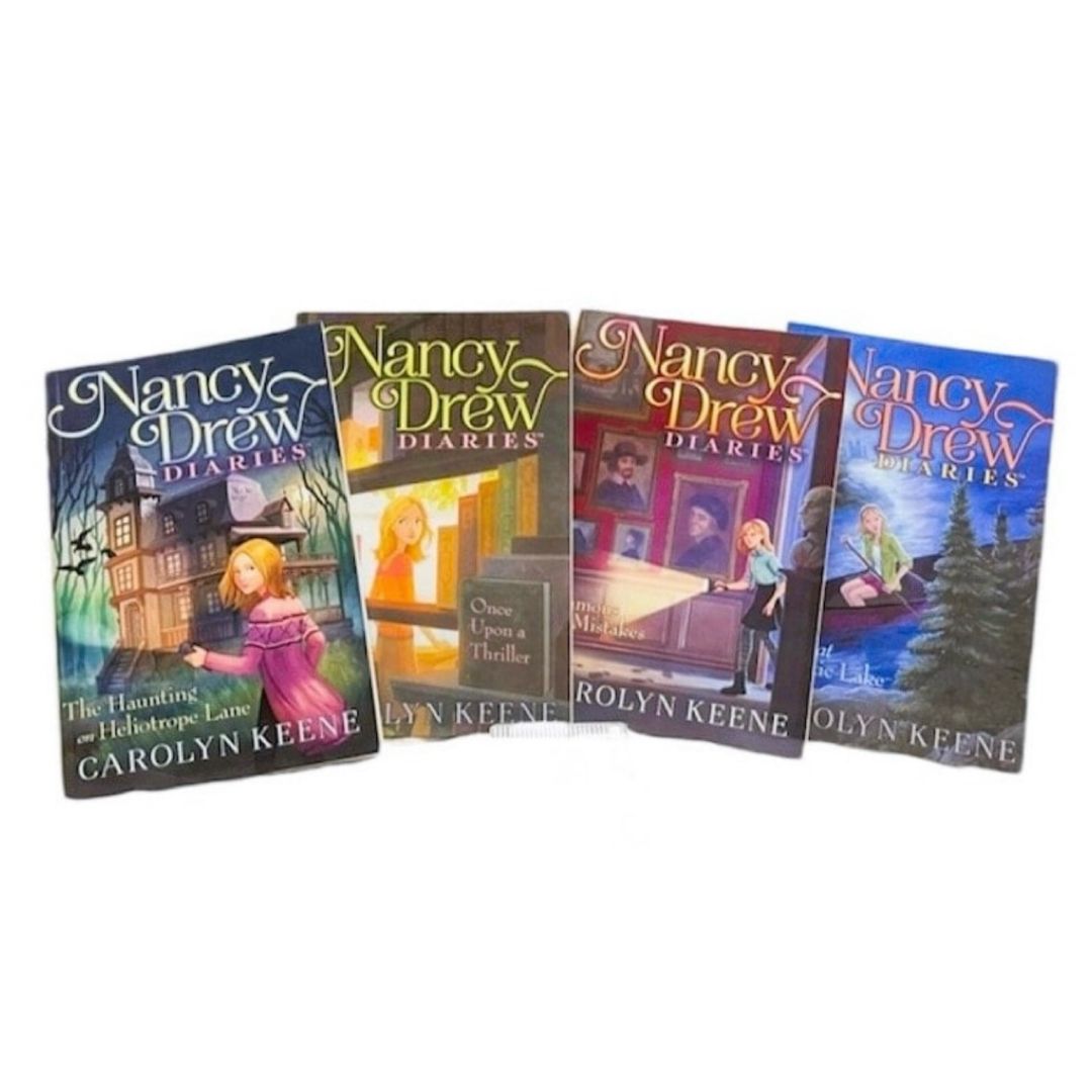 Nancy Drew Diaries (4) Book Lot