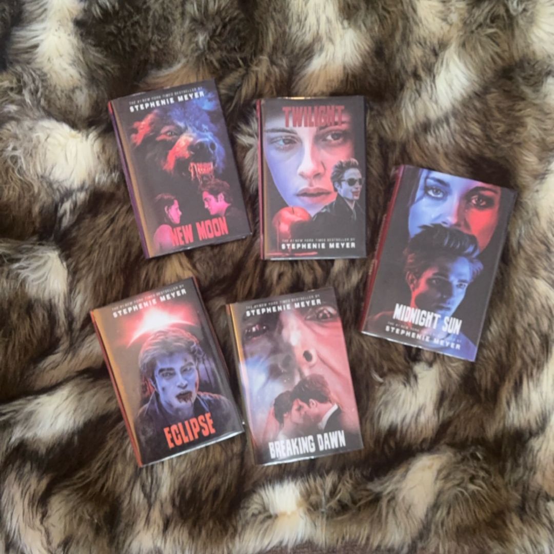 Twilight Saga + Midnight Sun w/ limited Kadi Video Dust Jackets
