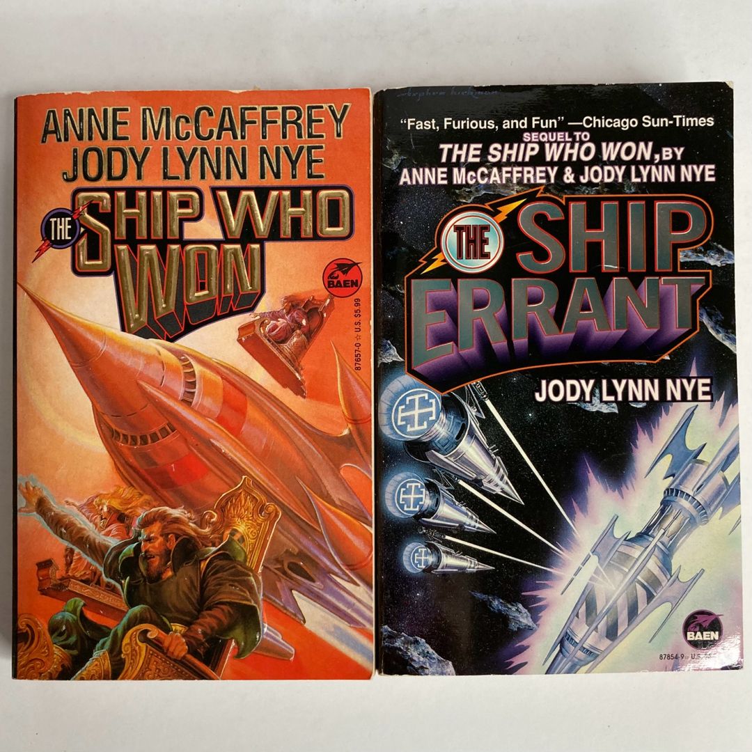 Set of 2: The Ship Who Won and The Ship Errant