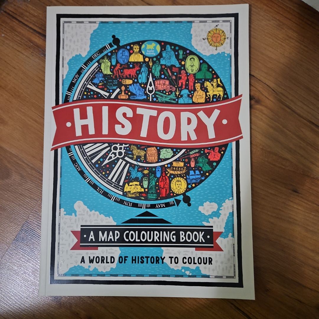 History: a Map Colouring Book