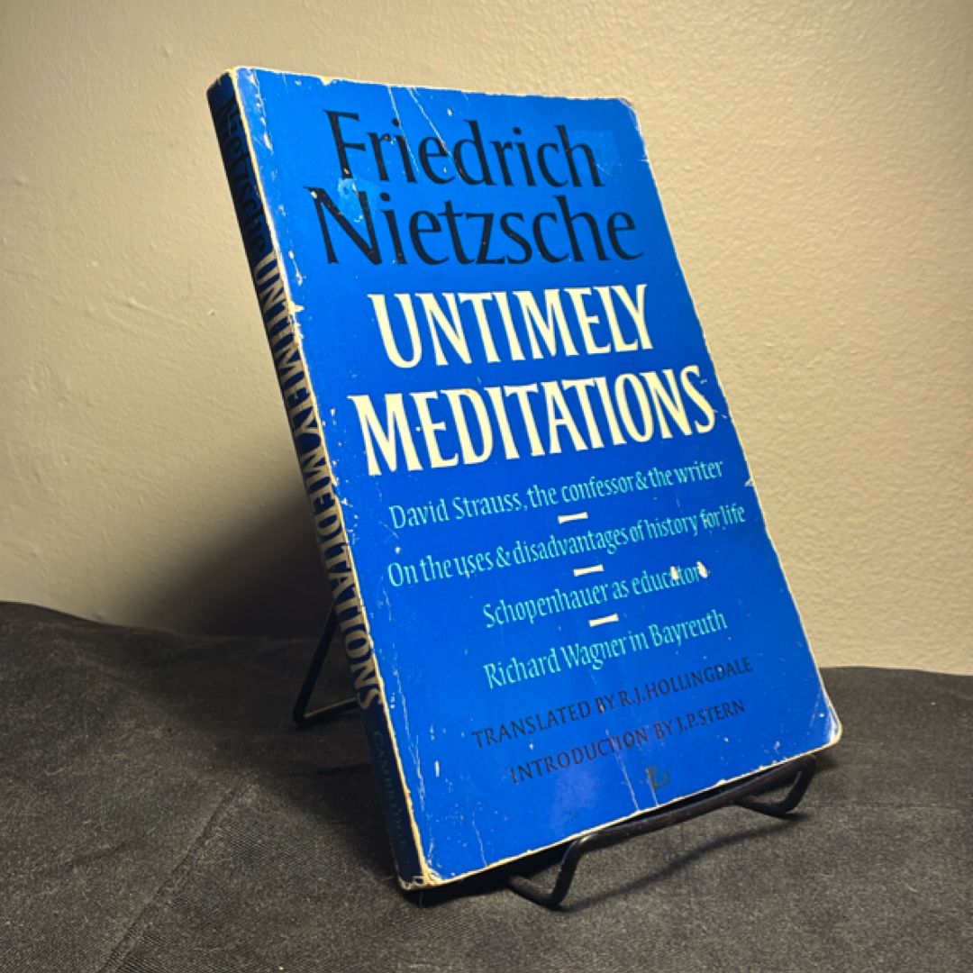 Untimely Meditations