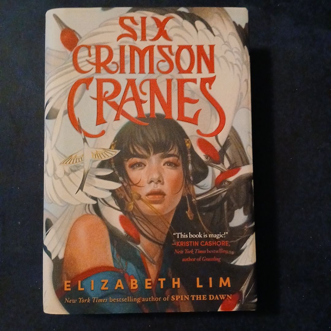 Six Crimson Cranes